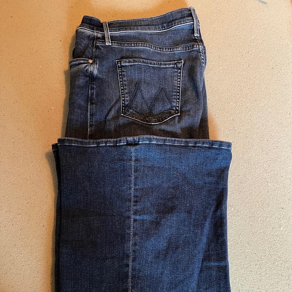 MOTHER denim like new 29 high rise flare